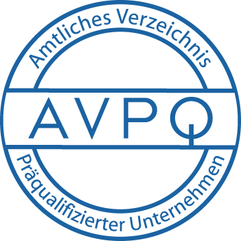 AVPQ – Präqualifiziertes Unternehmen